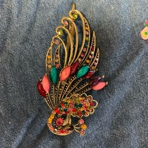 Beautiful Peacock 🦚 Hair Clip